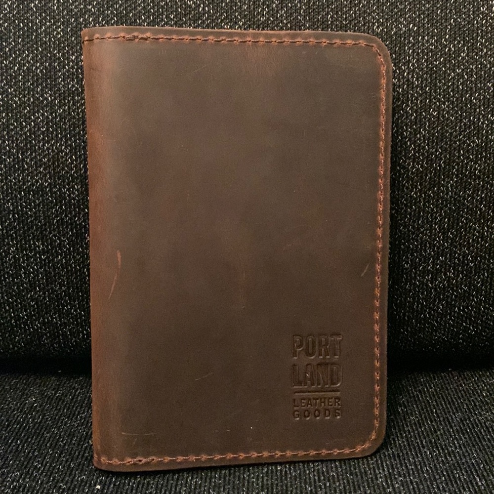 Portland leather Goods new canyon passport